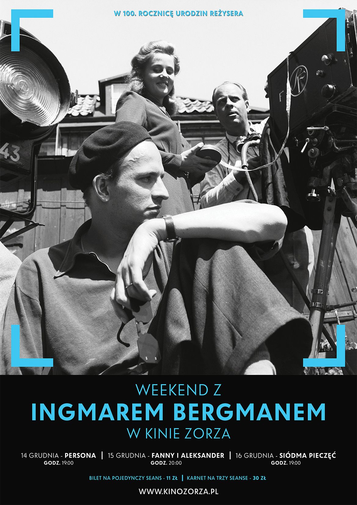 Weekend z Bergmanem w kinie Zorza