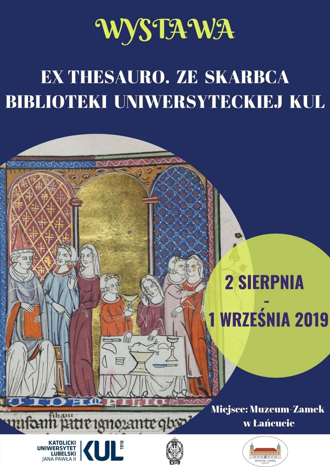 Skarby Biblioteki KUL na wystawie w Łańcucie