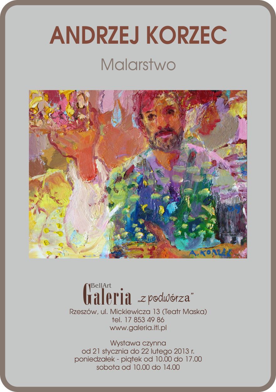 Wystawa malarstwa Andrzeja Korzeca