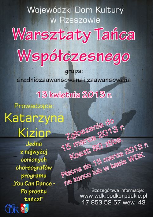 Kurs Tańca Współczesnego