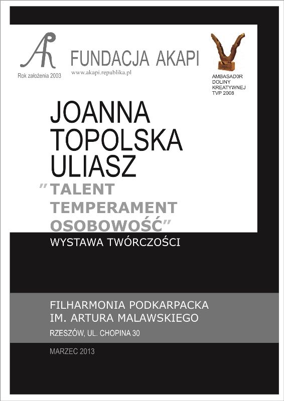 Wystawa twórczości Joanny Topolskiej-Uliasz