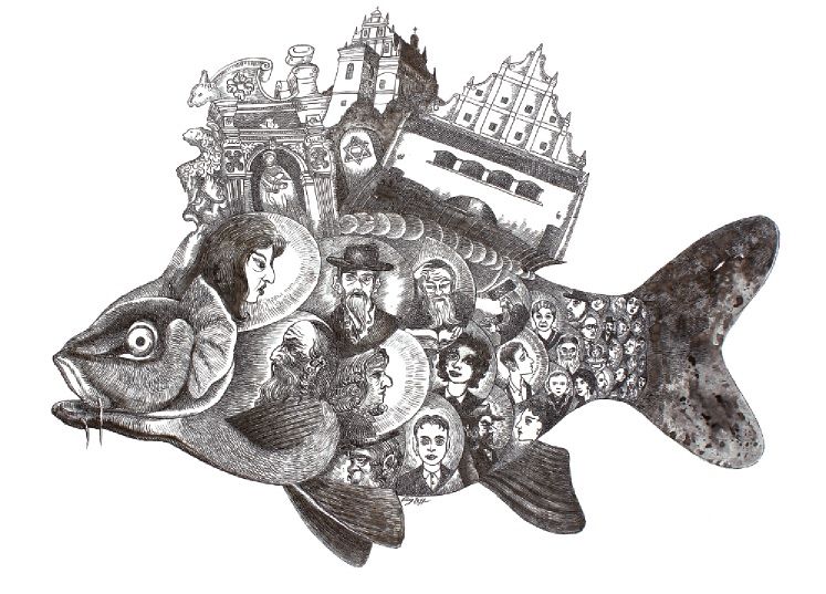 &quot;Karp faszerowyny&quot; - wystawa rysunku