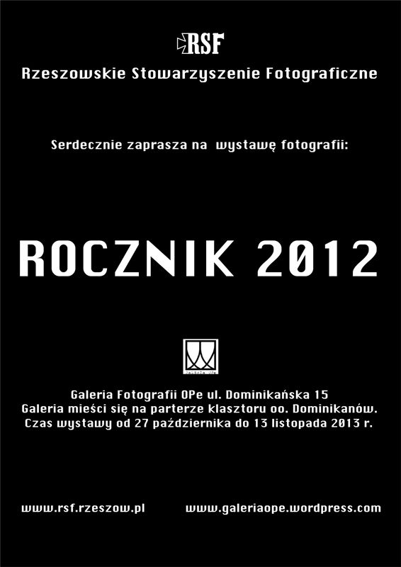 RSF: Rocznik 2012