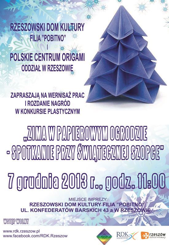 Zima w papierowym ogrodzie 