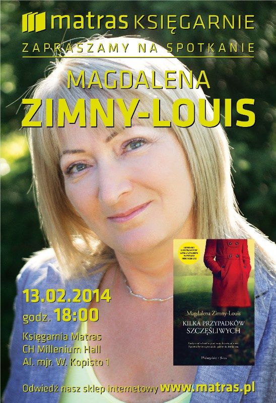 Spotkanie autorskie z Małgorzatą Zimny-Louis