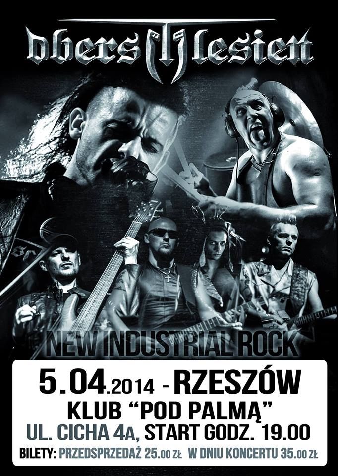 KONCERT OBERSCHLESIEN w klubie Pod Palmą przesunięty na jesień!