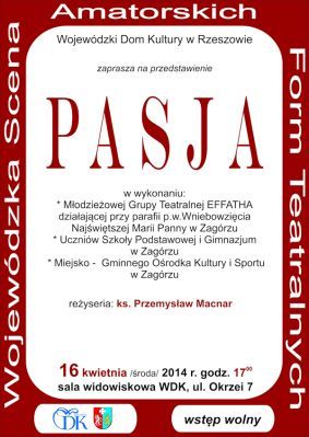 Przedstawienie Pasja w WDK