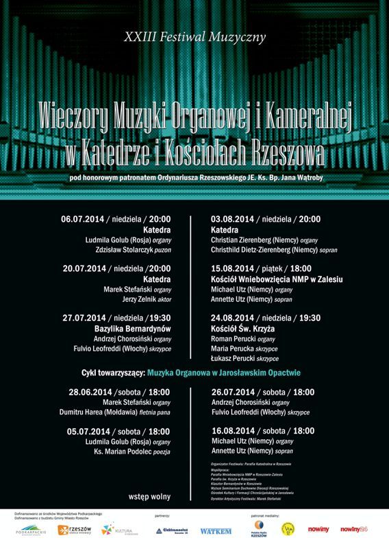 Wieczory Muzyki Organowej i Kameralnej 