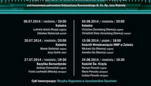 Wieczory Muzyki Organowej i Kameralnej 