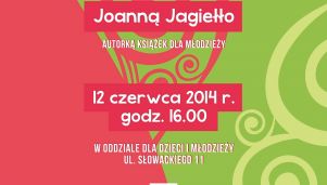 Spotkanie autorskie z Joanną Jagiełło