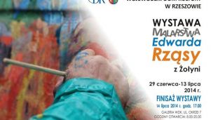 Wystawa malarstwa Edwarda Rząsy