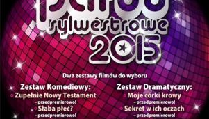 Filmowy Sylwester w Multikinie. Do wyboru zestaw komediowy lub dramatyczny