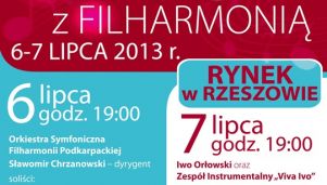 Weekend z Filharmonią na rzeszowskim Rynku