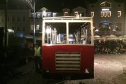 Zdjęcie z niedzielnego spektaklu plenerowego na rzeszowskim Rynku