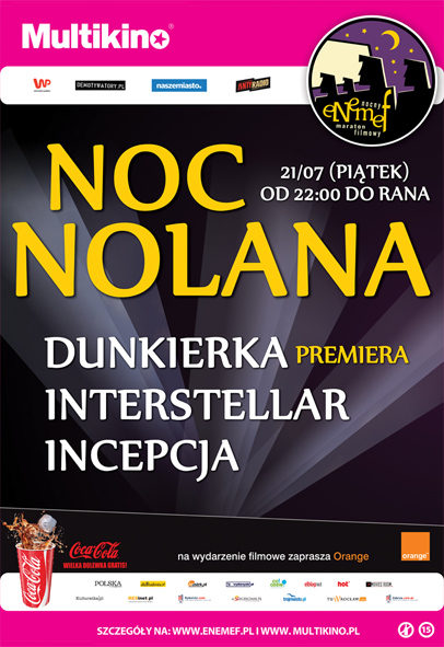 ENEMEF: Noc Nolana - Interstellar, Incepcja i premiera Dunkierki