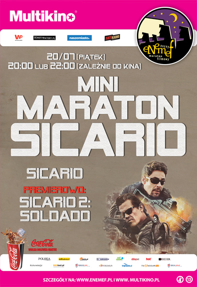 ENEMEF: Minimaraton Sicario z premierą Soldado