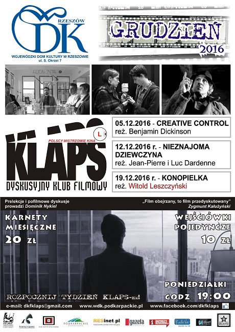 Grudniowy repertuar KLAPS'a