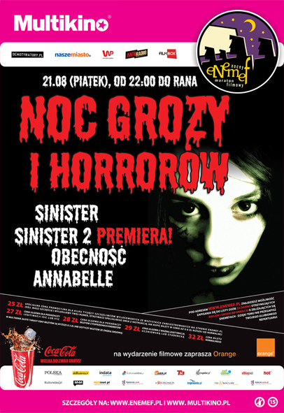 ENEMEF: Noc Grozy i Horrorów z Sinister 2