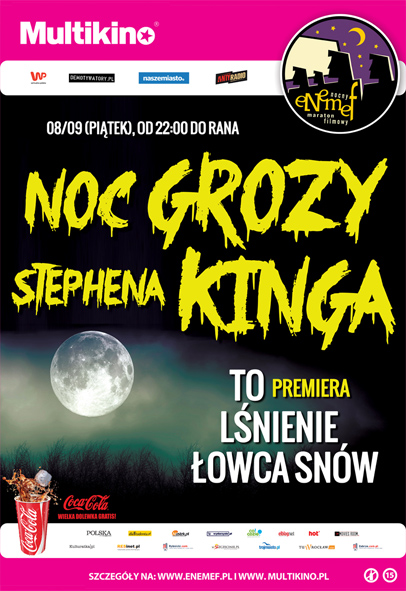 ENEMEF: Noc Grozy Stephena Kinga z premierą "TO"