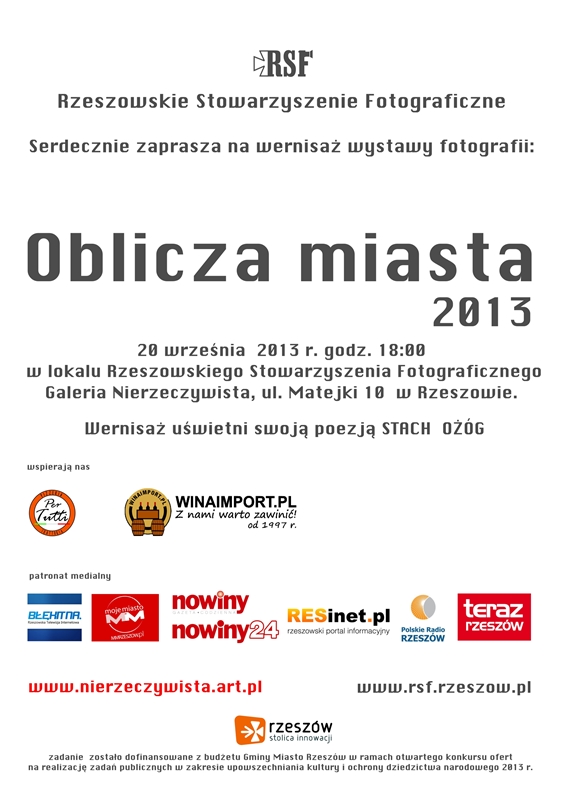 Poznaj "Oblicza (naszego) Miasta"